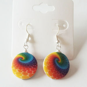 Tie Dye Earrings